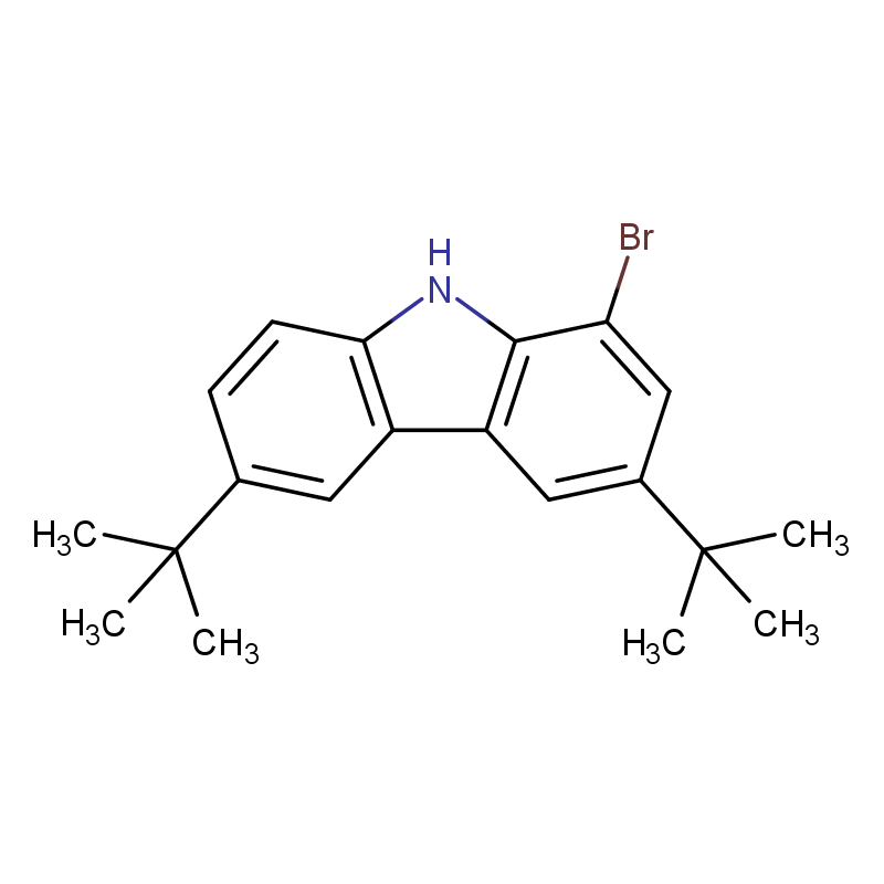 1-溴-3,6-二叔丁基-9H-咔唑